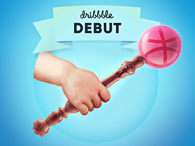Dribbble Debut 800x600 baby bell cinema4d debut scepter zbrush