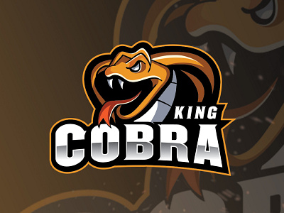 King Cobra Esport Logo illustration logo vector