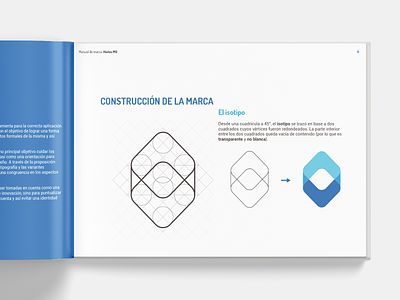 Brand Guidelines book brand branding design editorial editorial design grid ice isotipo logo making of