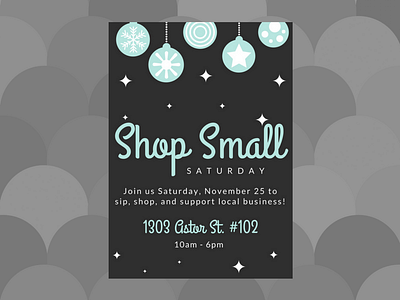 Shop Small Saturday