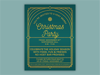 Christmas Party Invitation