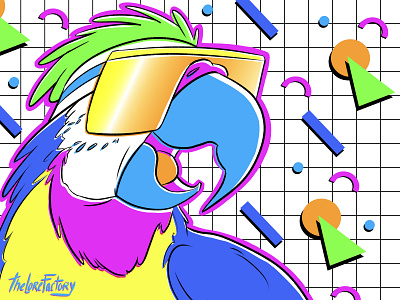 90s Party Parrot 2