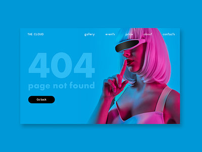 #Daily UI • 008 • 404 page