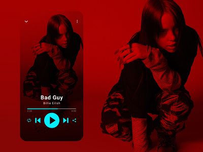 #Daily UI • 009 • music player