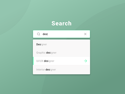 #Daily UI • 022 • Search