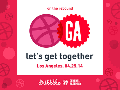 LA Dribbble Meetup @ General Assembly dribble general assembly meet up rebound