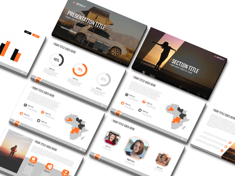 Powerpoint/Keynote template