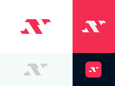 N Logo #2 branding business design icon illustration illustrator letter logo logos monogram vector