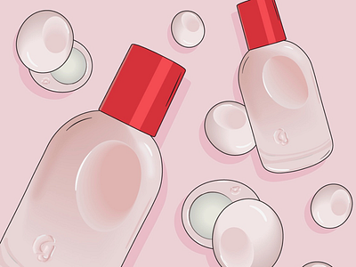 Glossier You beauty illustration digital illustration glossier glossier you