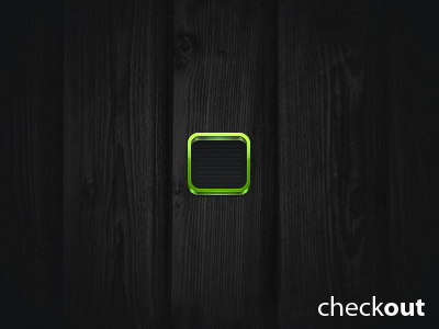 Checkout black checkout green grocery icon