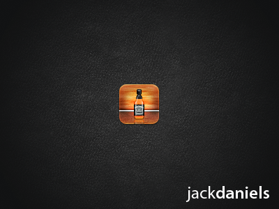 Jack Daniel's icon iphone iphone icon jack daniels wood