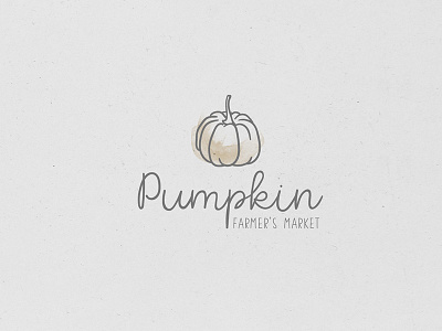 Pumkin logo branding eco floral font handwritten font logo logotype script font vegan