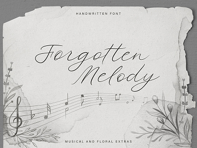 Forgotten Melody Font