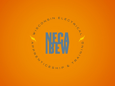 Wisconsin Electrical Apprenticeship & Training branding design logo logotype vector