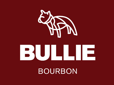Bullie Bourbon branding logo whiskey