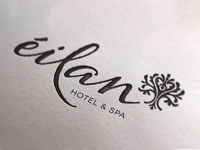 Éilan Hotel & Spa branding hotel icon logo monogram