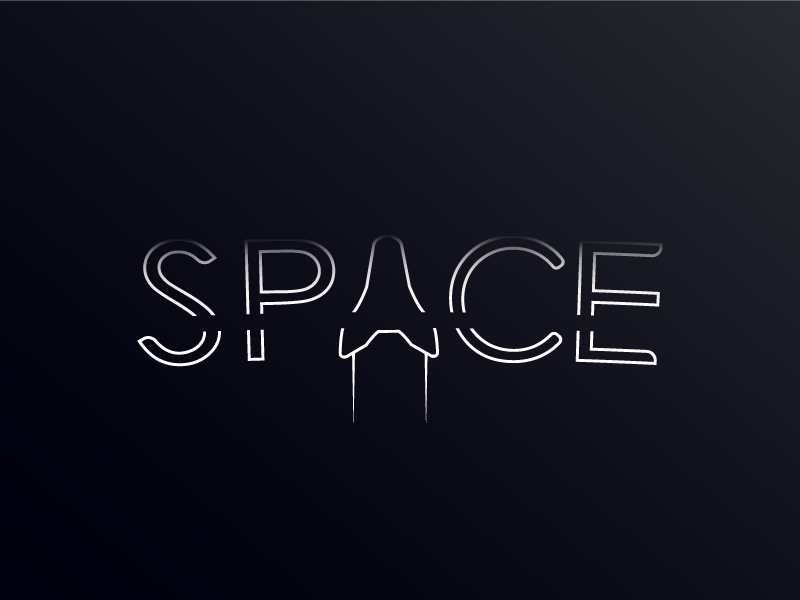 Word space nowrap. Space надпись. Красивая надпись Space. Космическая надпись. Арт пространство логотип.