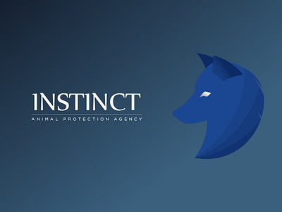 Instinct agency agency design designer golden ratio logo concept wolf