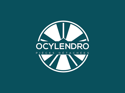 Ocylendro circles company design designer logo parts simple spare