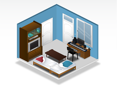 Isometric Room