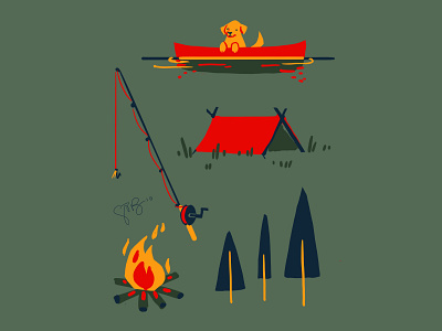 Camping Pattern Components