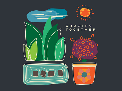 Growing Together illustration