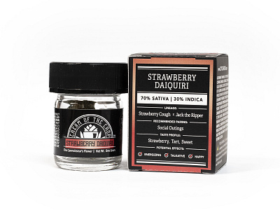 COTC™ Packaging: Strawberry Daiquiri Gram