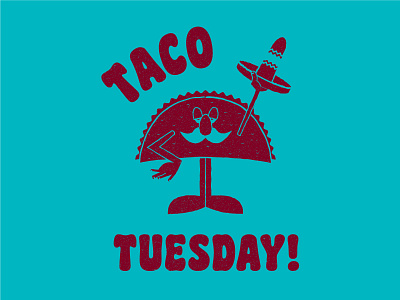 Taco Tuesday! art coloful colors design doodles illustration illustrator vector
