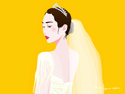 新娘 illustration