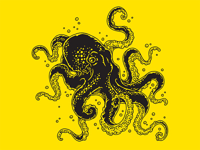 Forge & Spark - Octopus Illustration illustration marketing agency media octopus website illustration