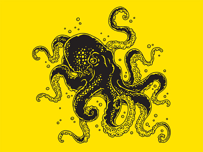 Forge & Spark - Octopus Illustration