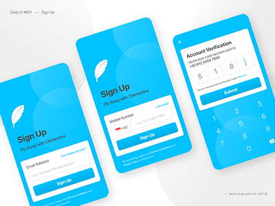 Daily UI #001 - Sign Up