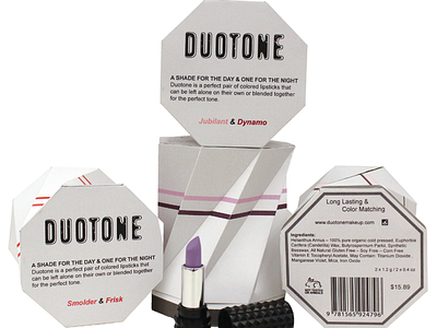 Duotone Lipstick Packaging