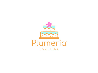 Plumeria Pastries bakery logo design inspiration logo logo inspiration logodesign