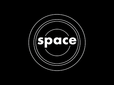 Space black and white challenge logo logo design logodesign logos minimalism minimalist thirty logo challenge thirty logos thirtylogos