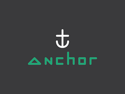 Anchor anchor branding challenge clothing gray grey icon label logo logo design logos mint sail symbol thirty logo challenge thirty logos type typography