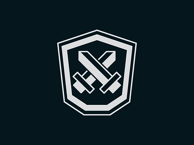 Sword & Shield challenge design icon icon design logo logo design logos shield sword thirty logo challenge thirty logos