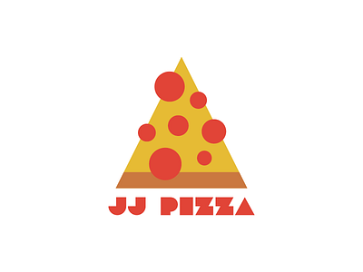 JJ Pizza challenge design icon logo logo design logos pizza pizza logo thirty logo challenge thirty logos type