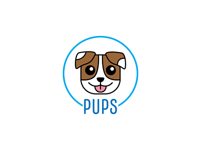 Pups animals design dog icon icon design logo logo design logos puppy thirty logo challenge thirty logos