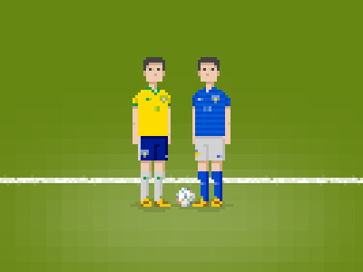 International Soccer Cup 2014 - Brasil 8bit brasil brazil fifa pixel pixel art soccer world cup