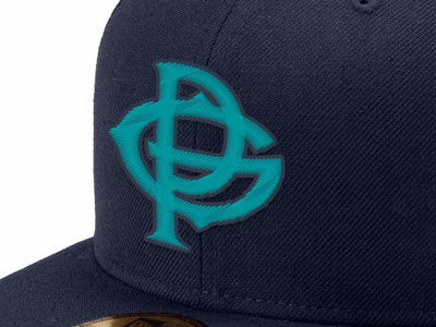 Polo Grounds cap monogram baseball beisbol cap logo monogram new era polo grounds sports