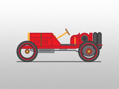 1907 Itala car classic classic car italia italian red rosso corsa vintage