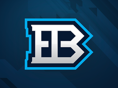 E.B. Secondary Logo design diseño eb eitan benezra espn logo logotipo logotype mexico monogram