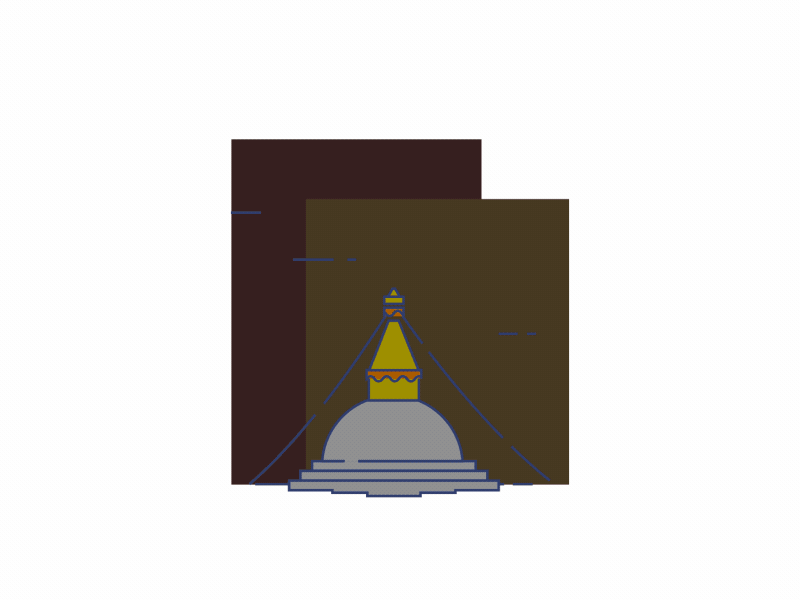 boudha stupa clipart house