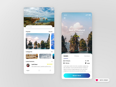 Twelve Apostles _explore Concept | Mobile Design by Ericson Fabro 🎧 on ...