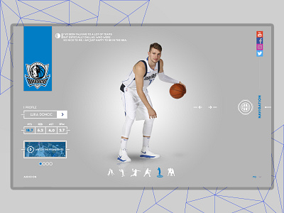 2018 NBA draft app branding design flat type ui ux wallpaper website