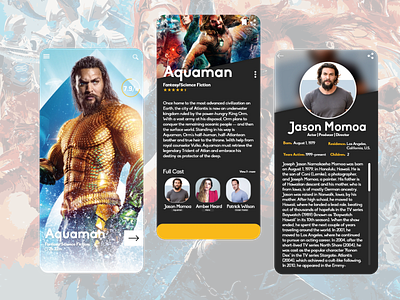 Movie App Ui app mobile app movie app movies ui ux