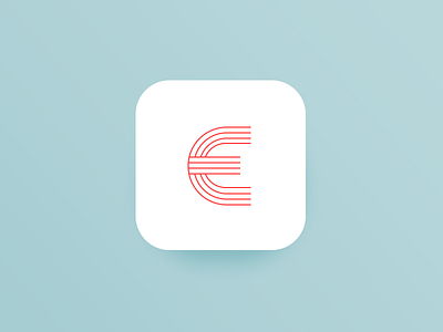 Letter E icon