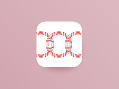 Ring app icon brand design icon line logo ring security small icons ui user experience ux