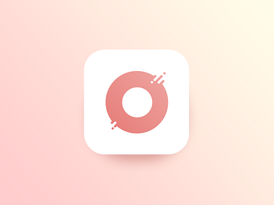 letter O icon app icon brand design icon line logo mbe ring small icons ui user experience ux